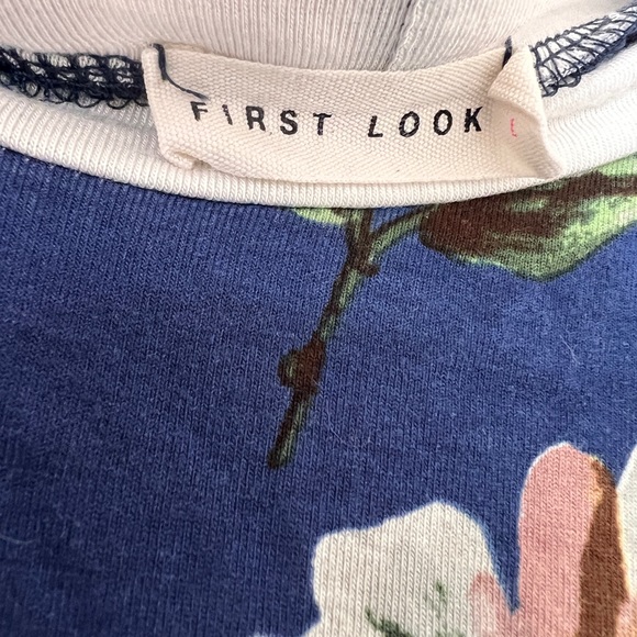 First Look Floral Raglan - Picture 2 of 2